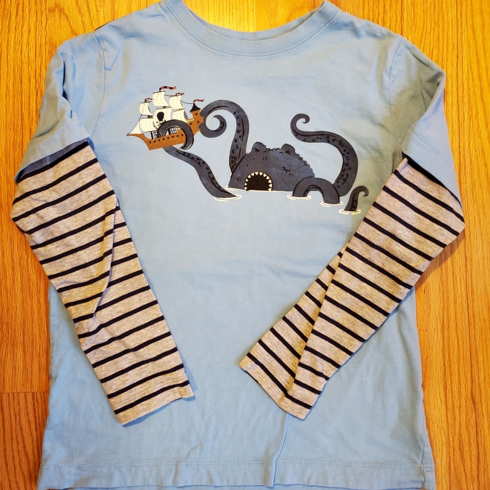 Hanna Andersson Double Dare Kraken Tee